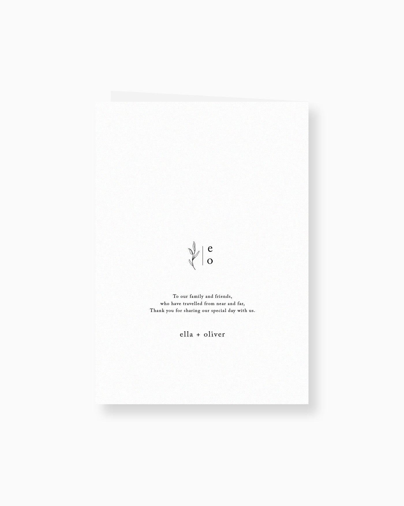 Peppermint Press On the Day Habitat Ceremony Booklet