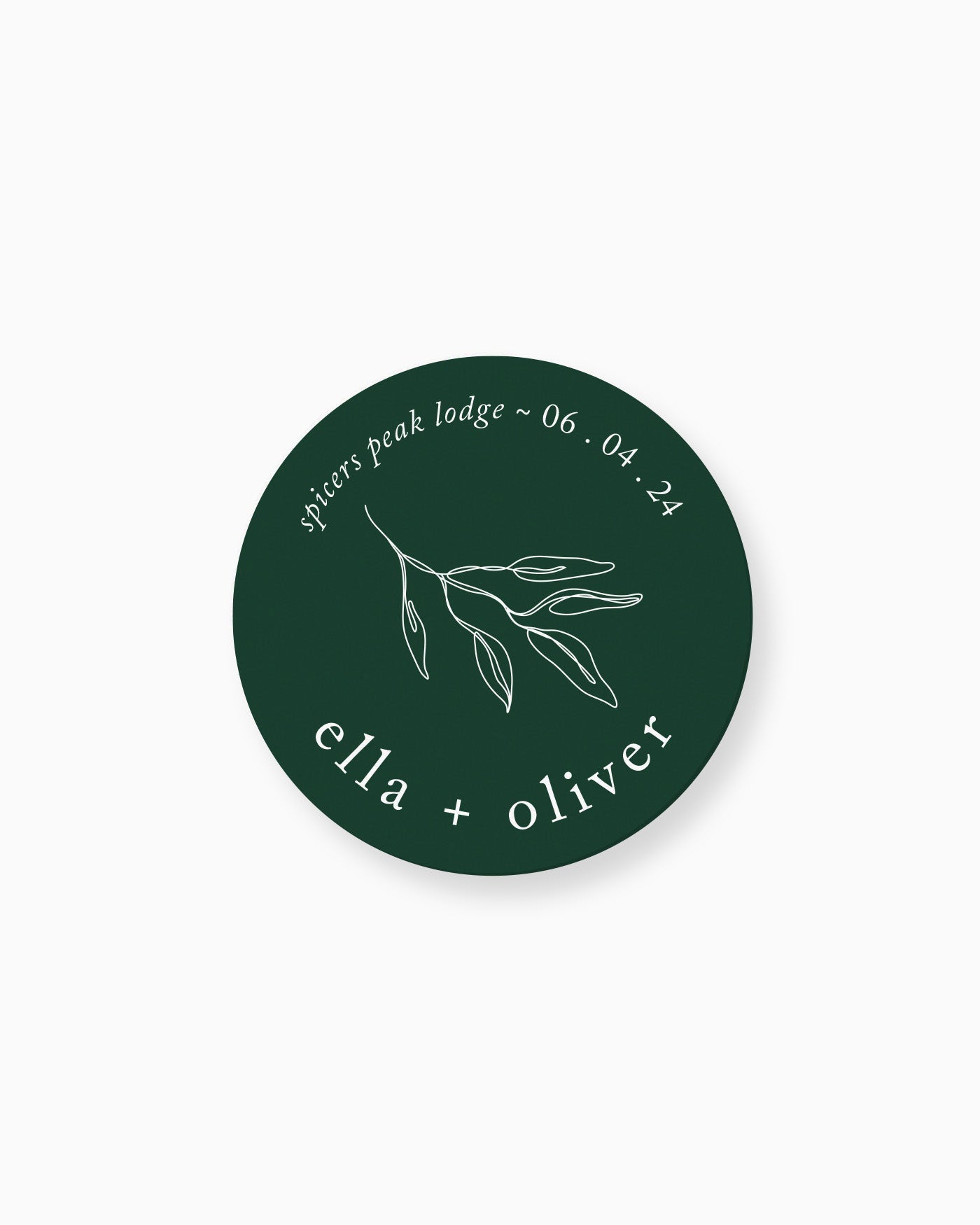 Peppermint Press mws_apo_generated Habitat Keepsake Coaster