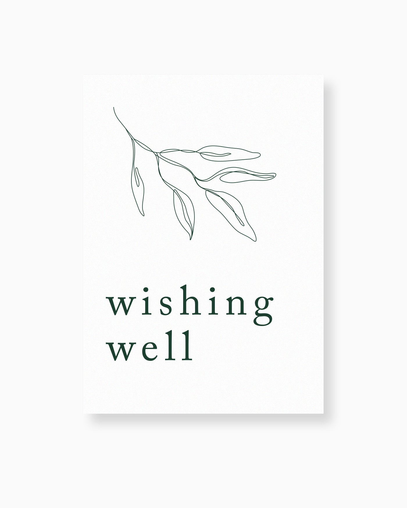 Peppermint Press On the Day Habitat Medium Signage