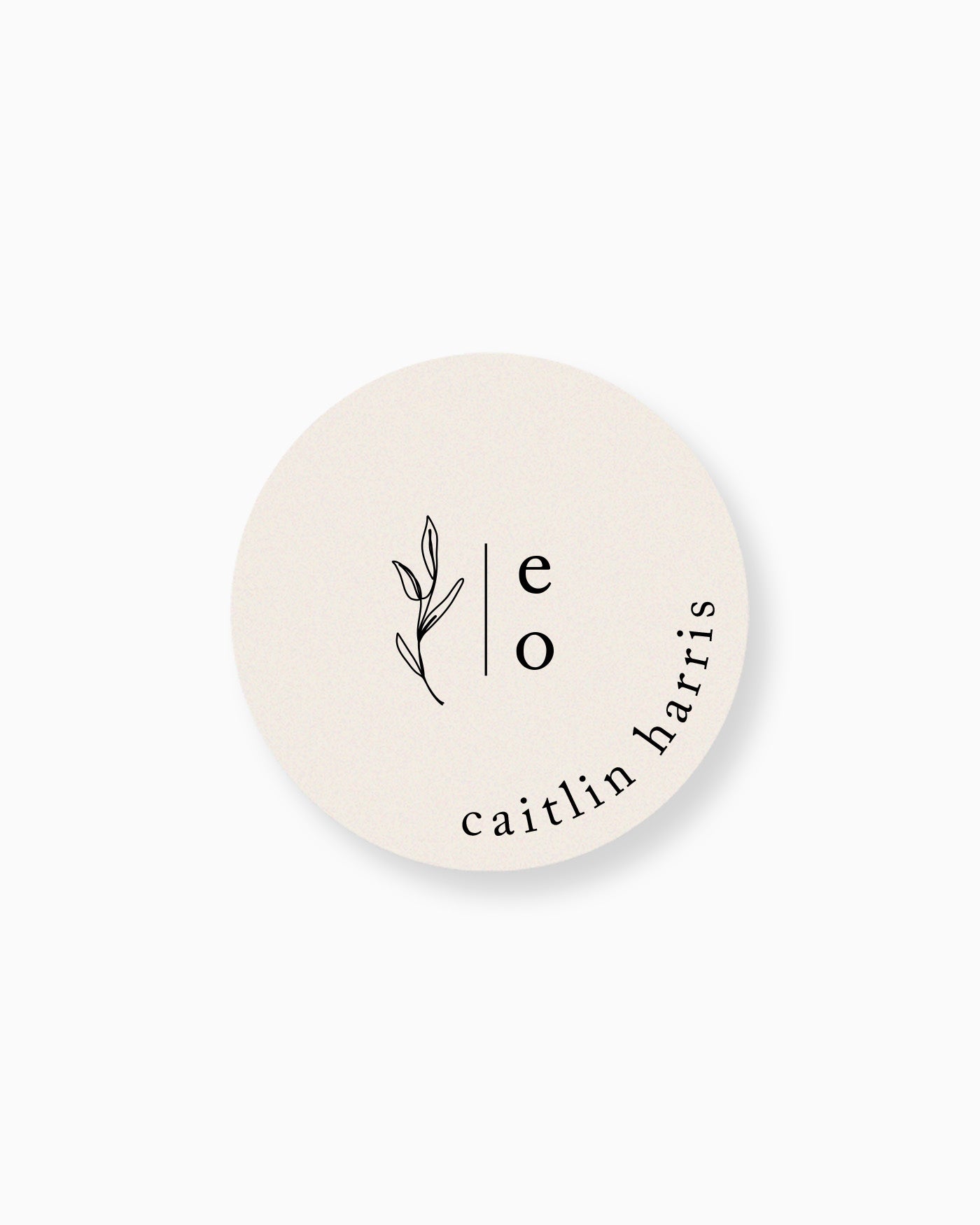 Peppermint Press mws_apo_generated Habitat Place Card Coaster