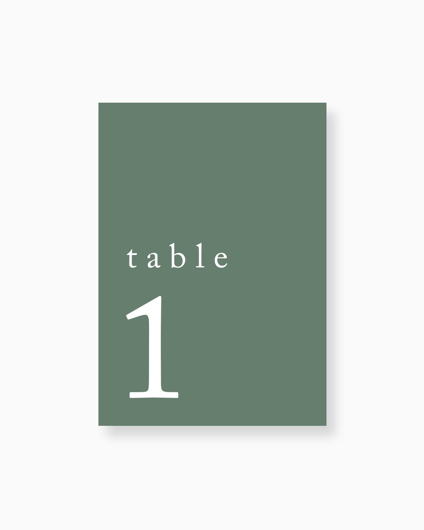 Peppermint Press On the Day Habitat Small Signage