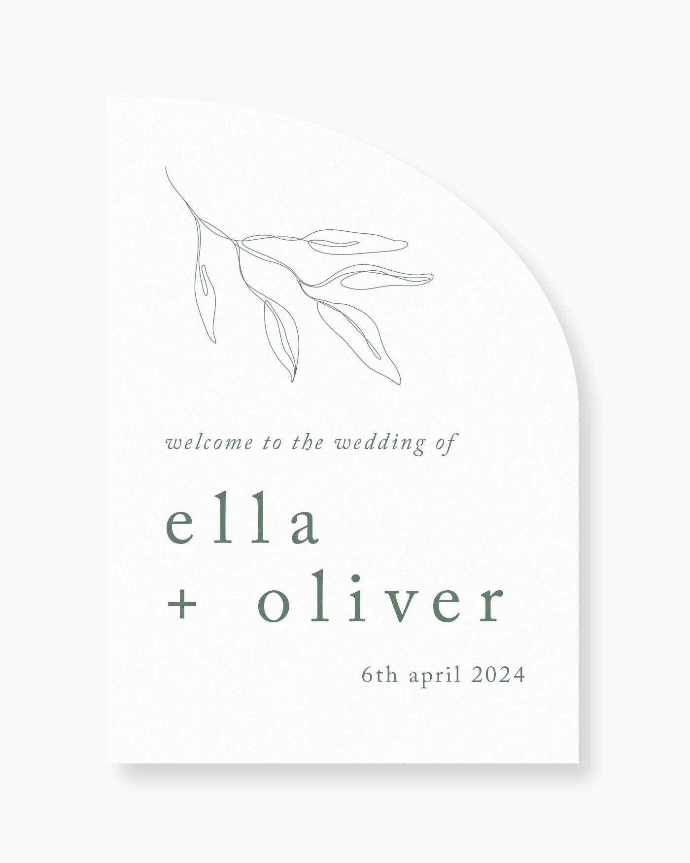 Peppermint Press On the Day Habitat Welcome Sign