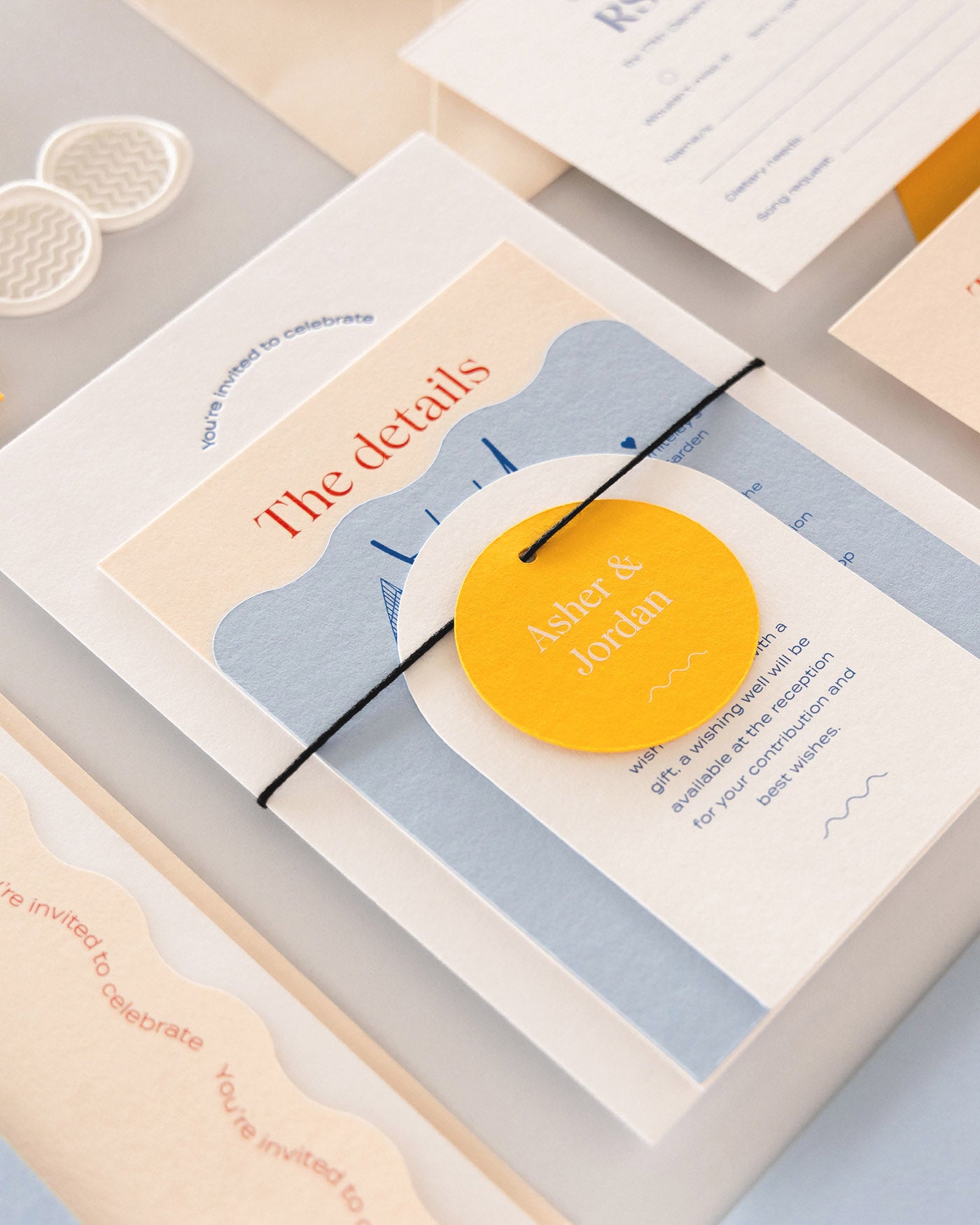 Peppermint Press Stationery Suite Wave Three Card Package