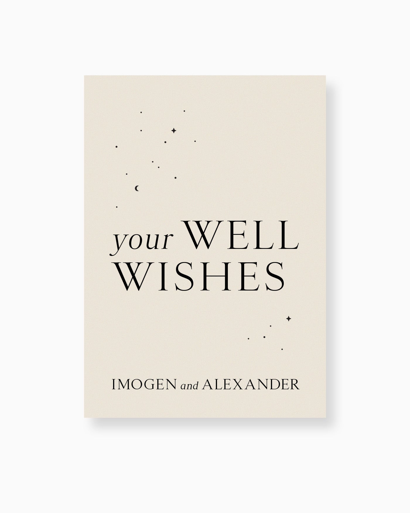 Peppermint Press On the Day Luna Medium Signage