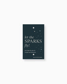 Peppermint Press On the Day Luna Sparkler Tag