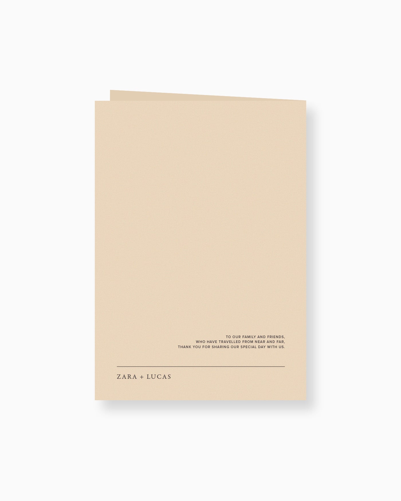 Peppermint Press On the Day Magnolia Ceremony Booklet