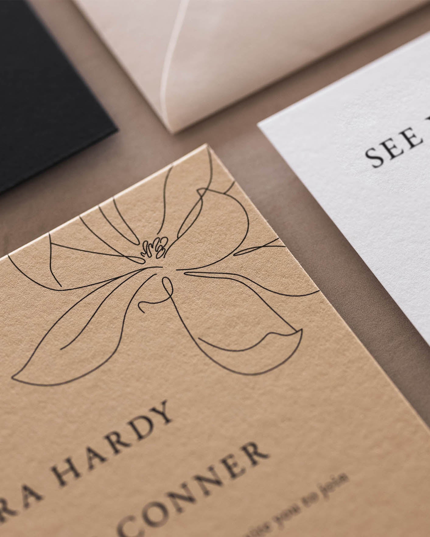 Peppermint Press Stationery Suite Magnolia Two Card Package