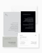 Peppermint Press Stationery Suite Melbourne Four Card Package
