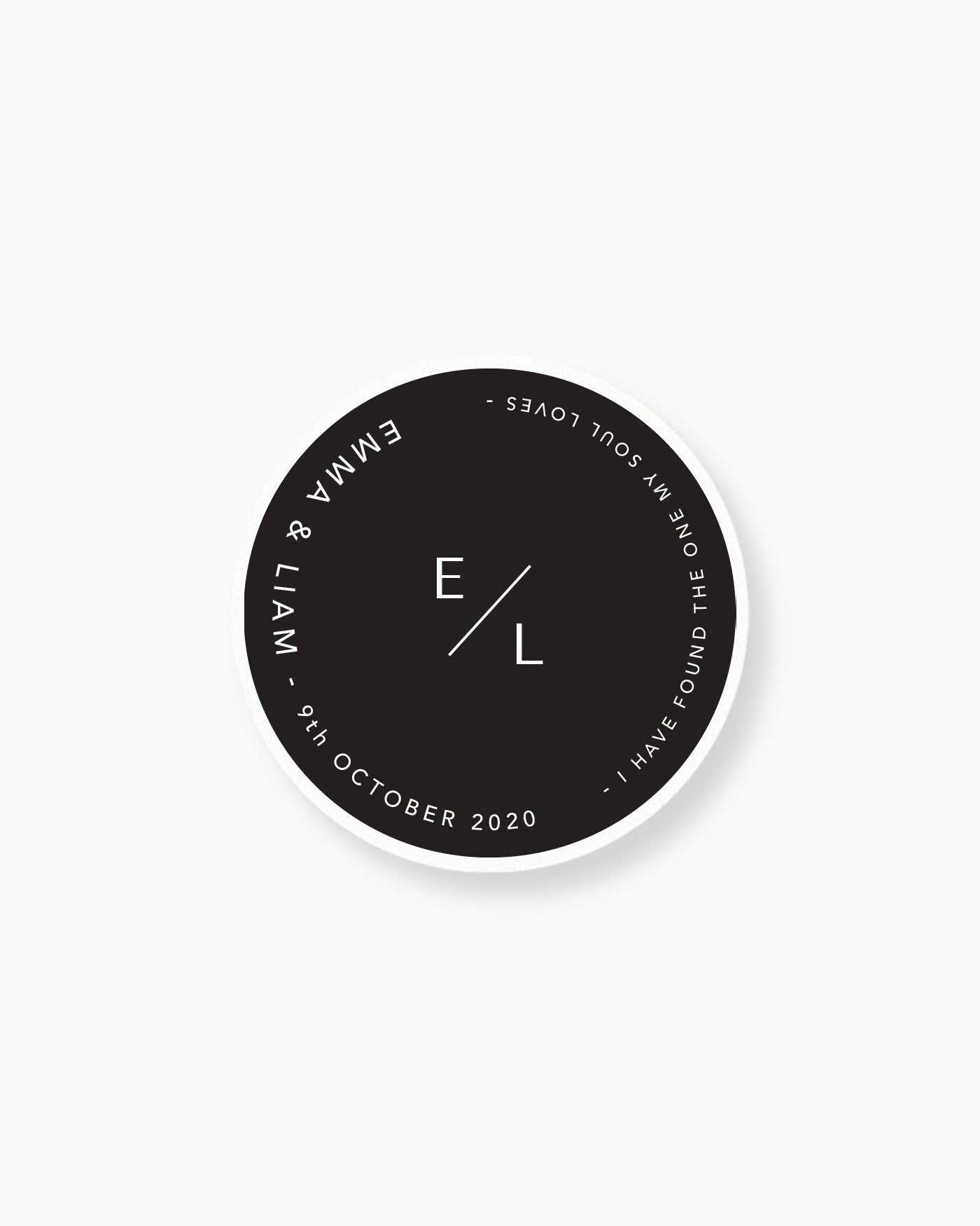 Peppermint Press On the Day Melbourne Keepsake Coaster