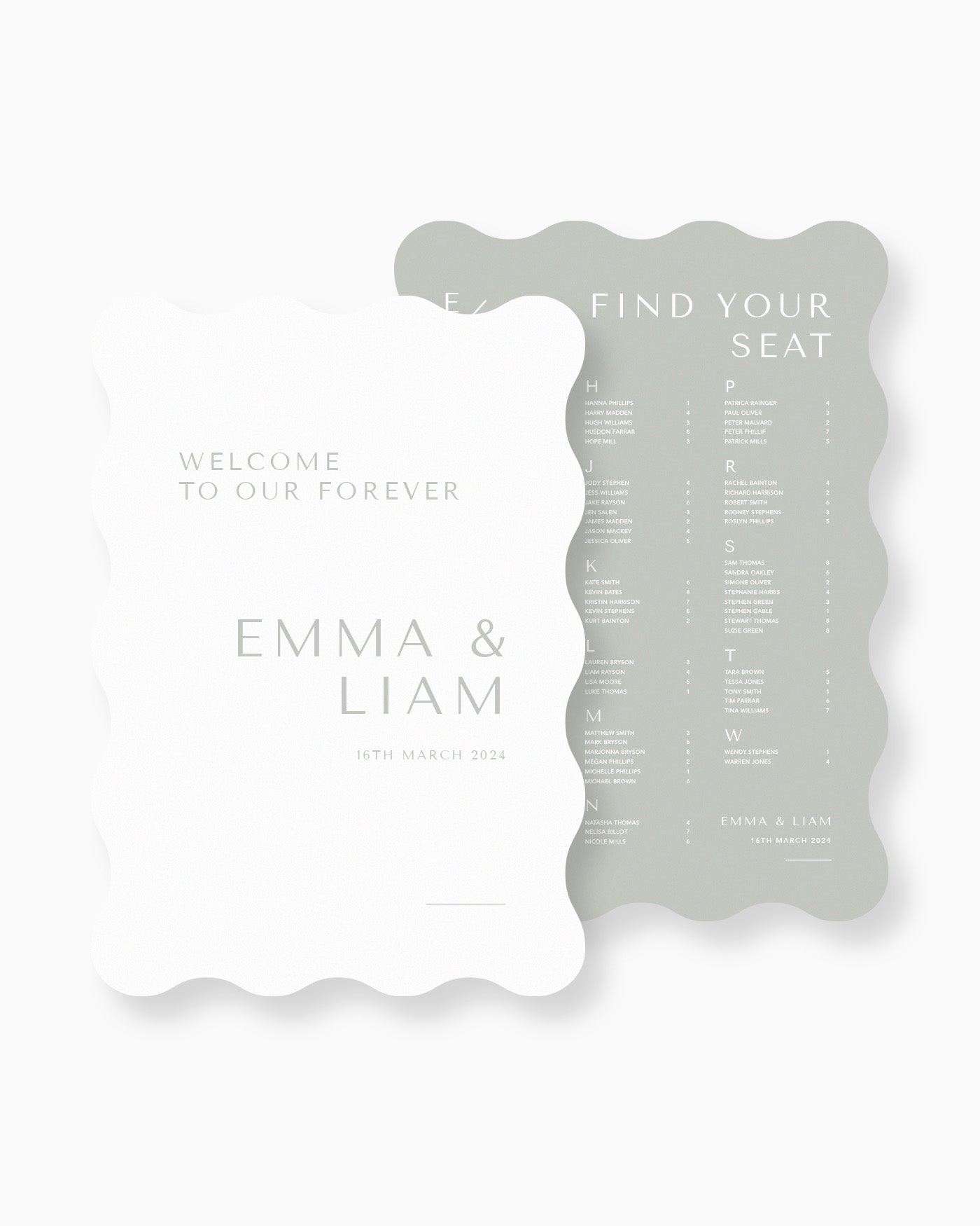 Peppermint Press On the Day Melbourne Large Signage Package