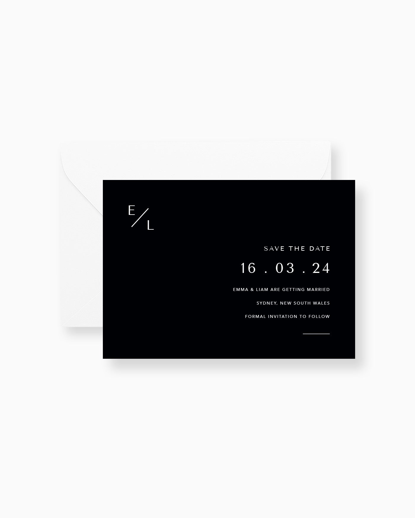 Peppermint Press Stationery Suite Melbourne Save the Date