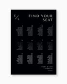 Peppermint Press On the Day Melbourne Seating Chart