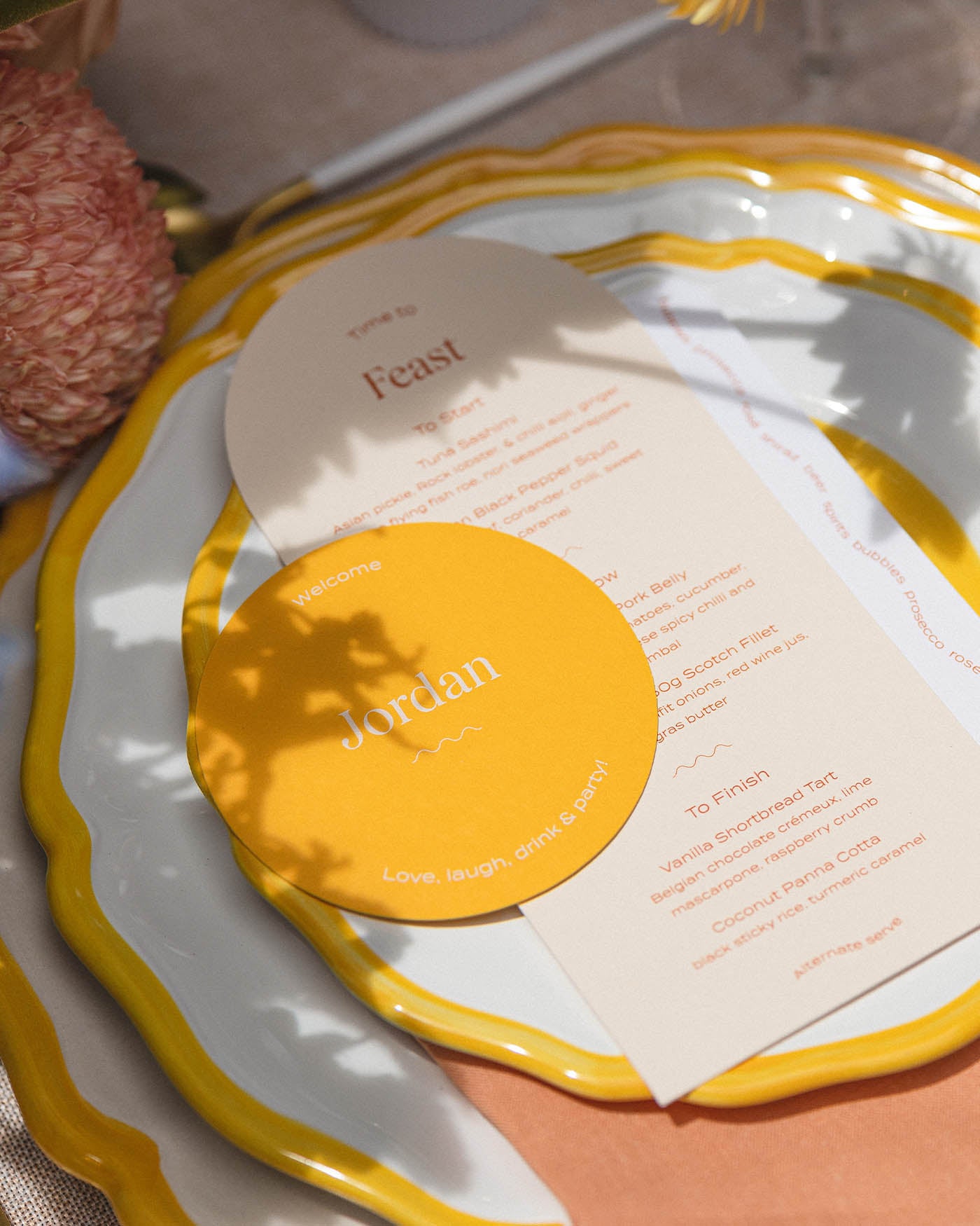 Peppermint Press On the Day Wave Menu