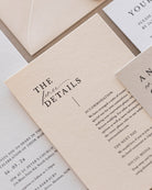 Peppermint Press Stationery Suite Milan Four Card Package