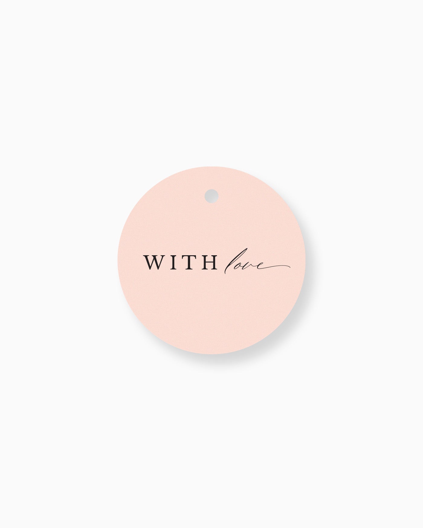 Peppermint Press On the Day Milan Favour Tag