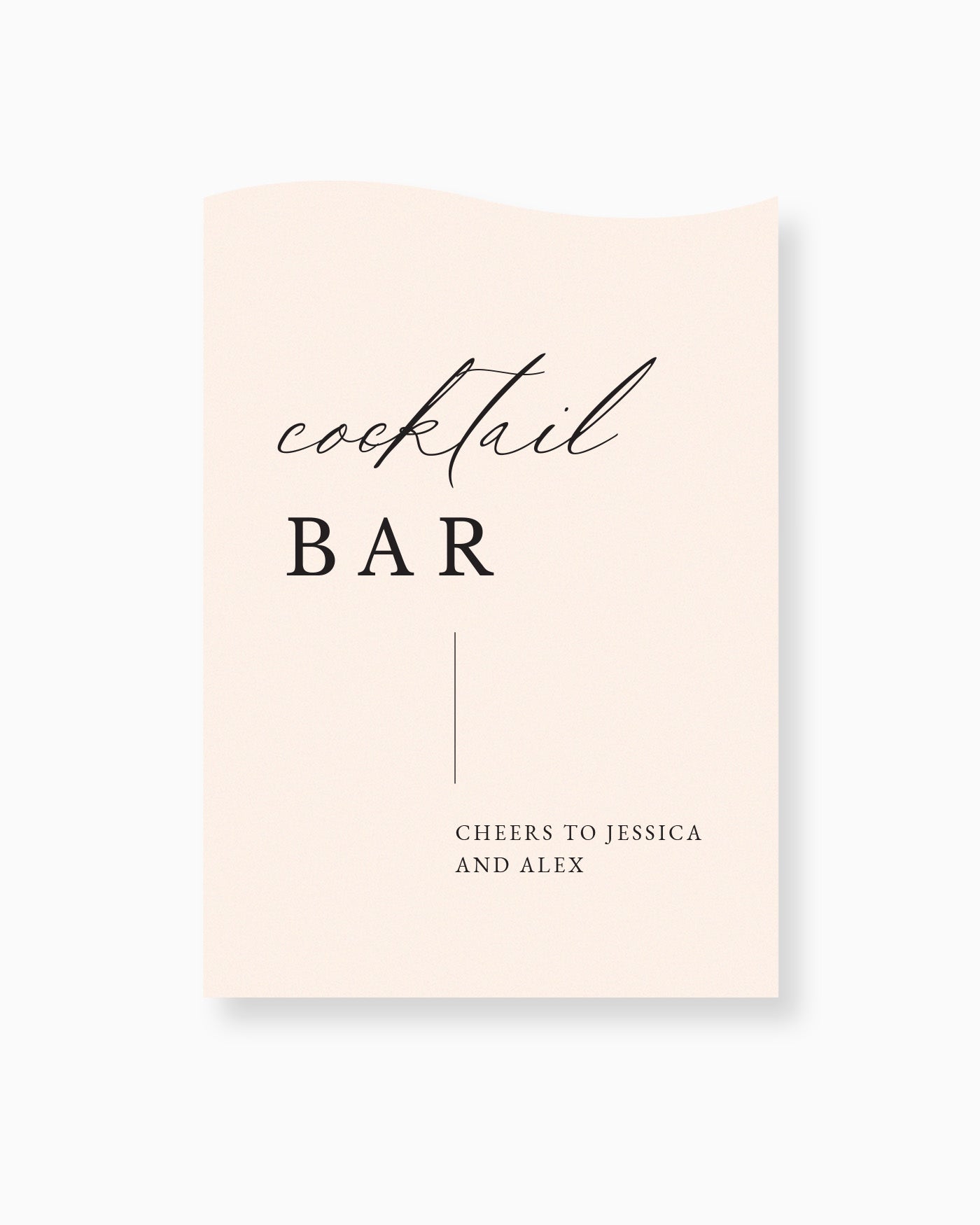 Peppermint Press On the Day Milan Medium Signage Package