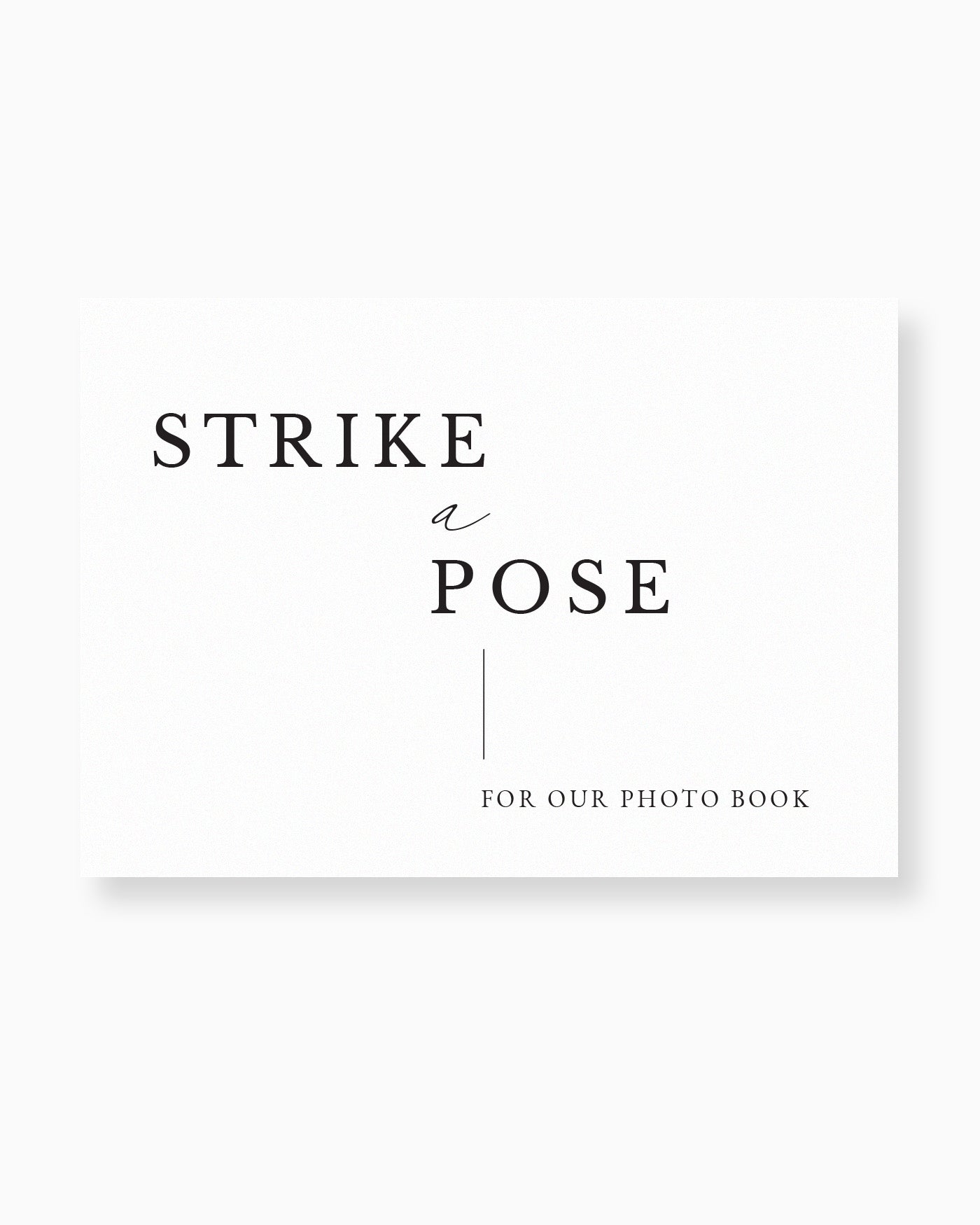 Peppermint Press On the Day Milan Medium Signage Package