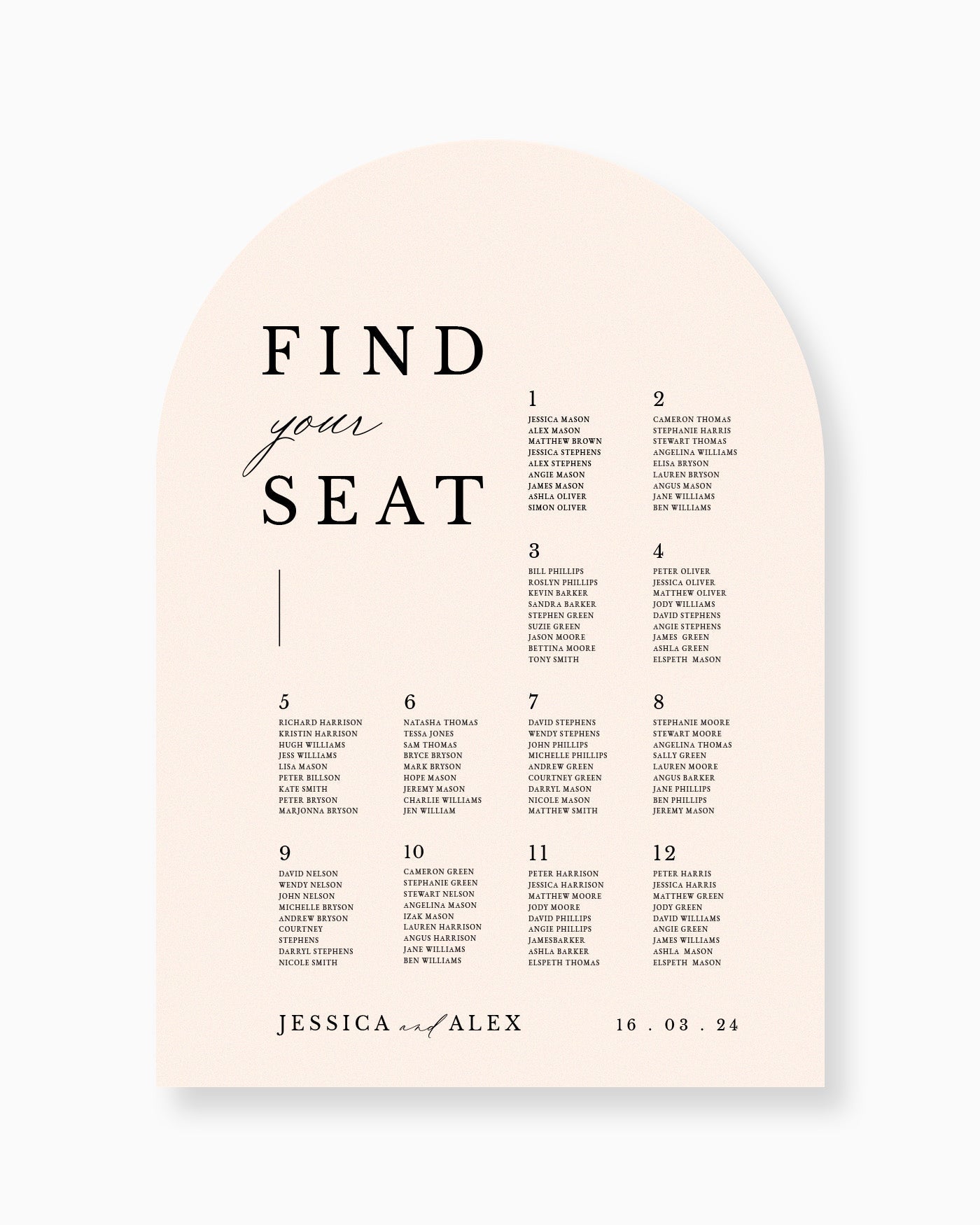 Peppermint Press mws_apo_generated Milan Seating Chart