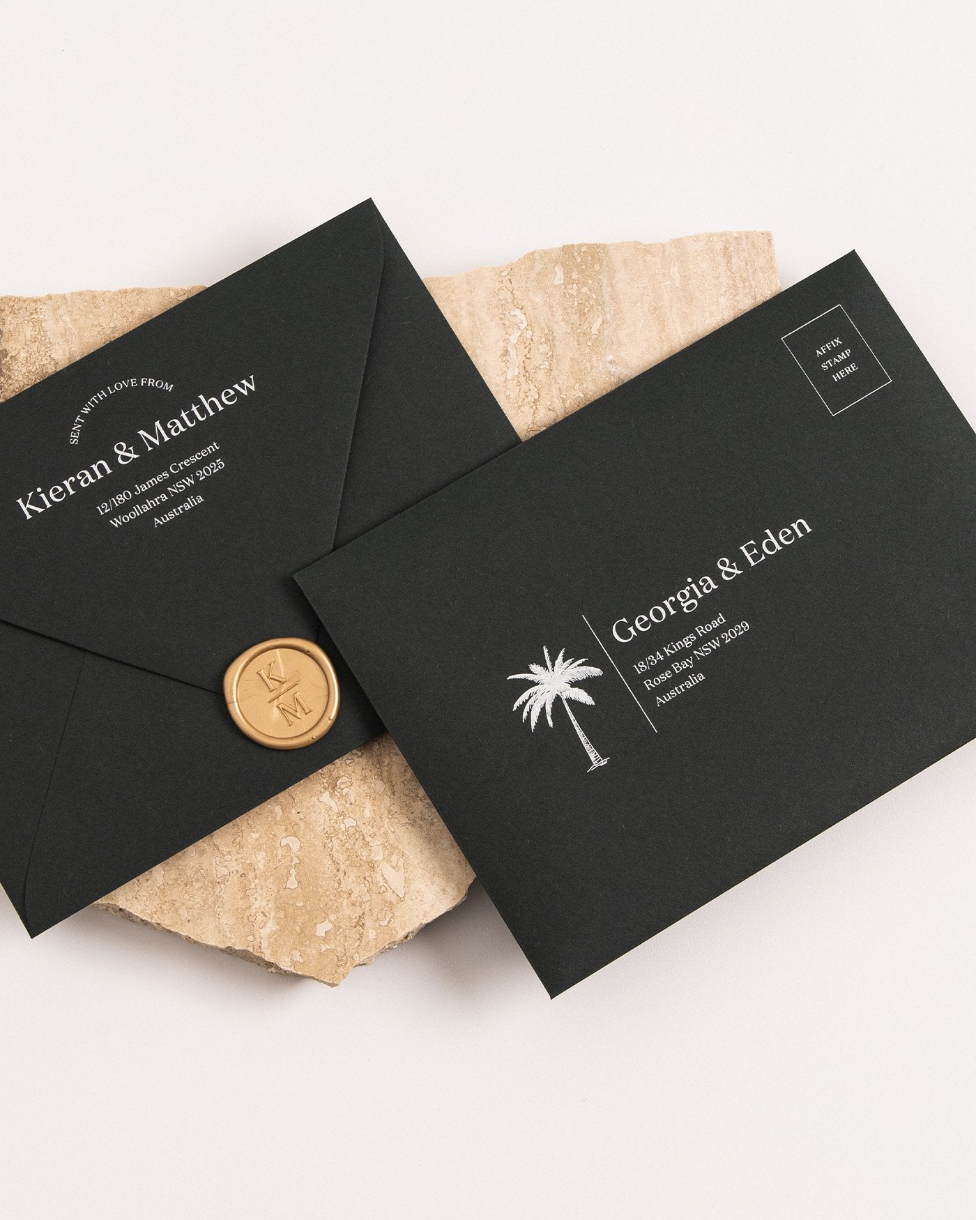 Peppermint Press Stationery Suite Narrative Wax Seal