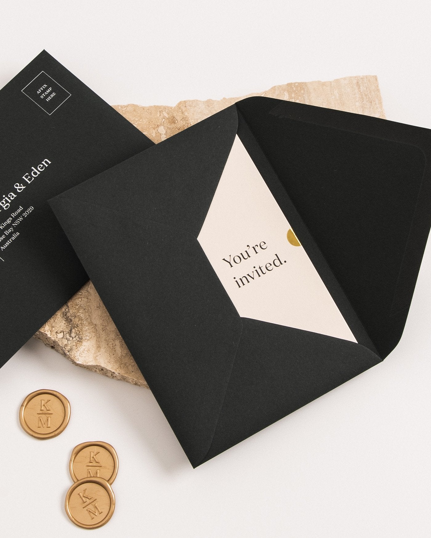 Peppermint Press Stationery Suite Narrative Thank you Card