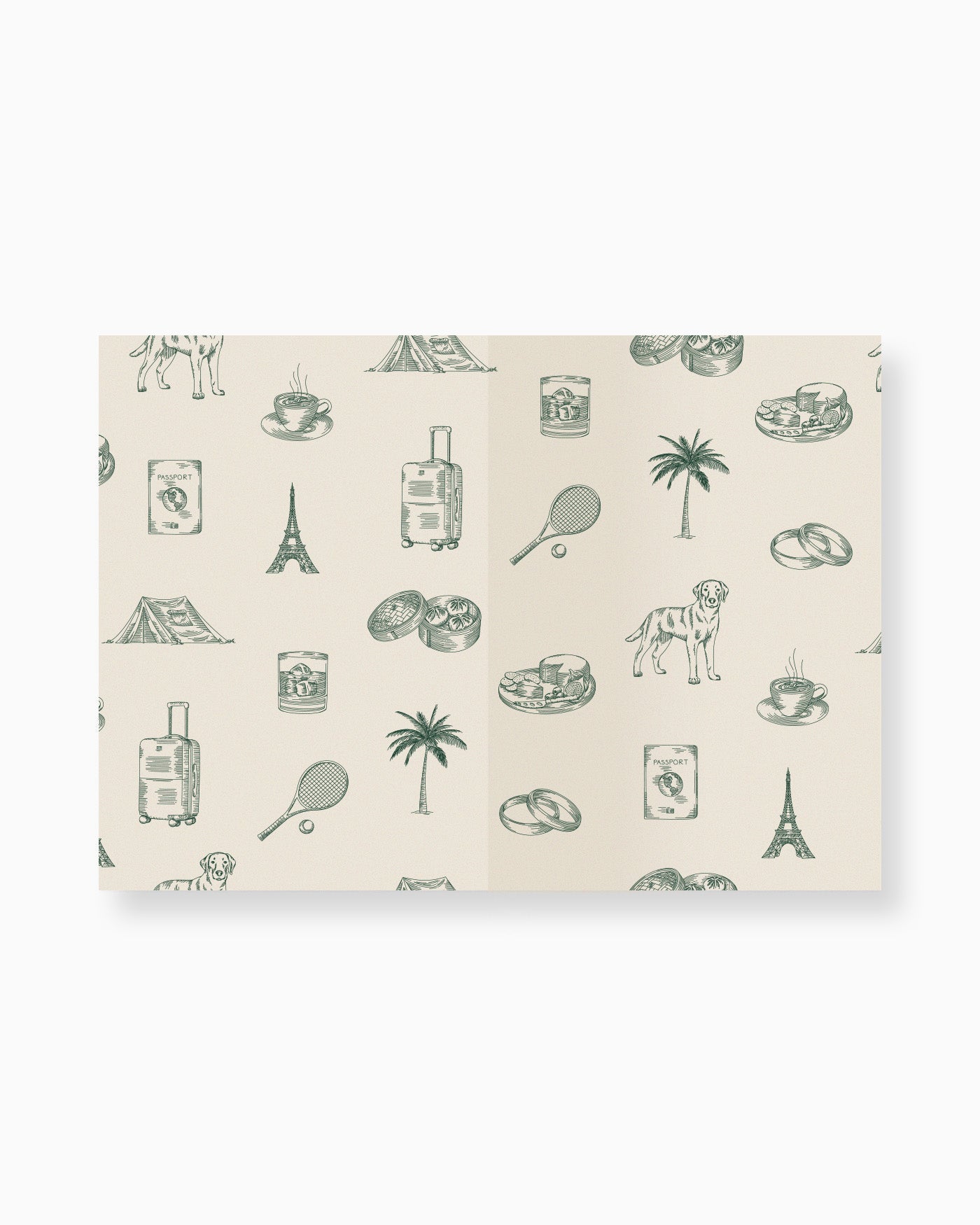 Peppermint Press Stationery Suite Narrative Jacket