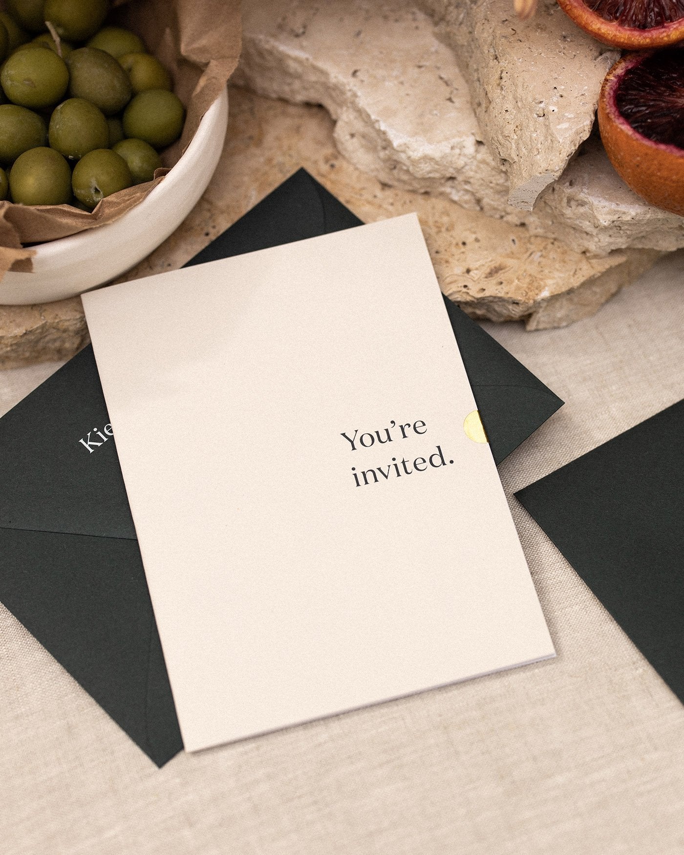 Peppermint Press Stationery Suite Narrative Jacket