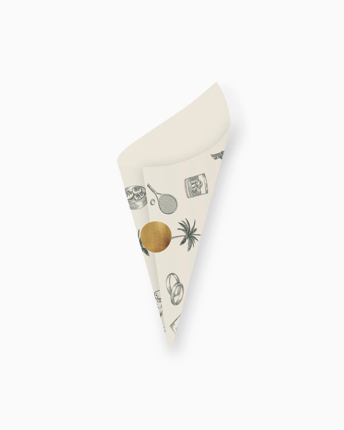 Peppermint Press On the Day Narrative Petal Cones