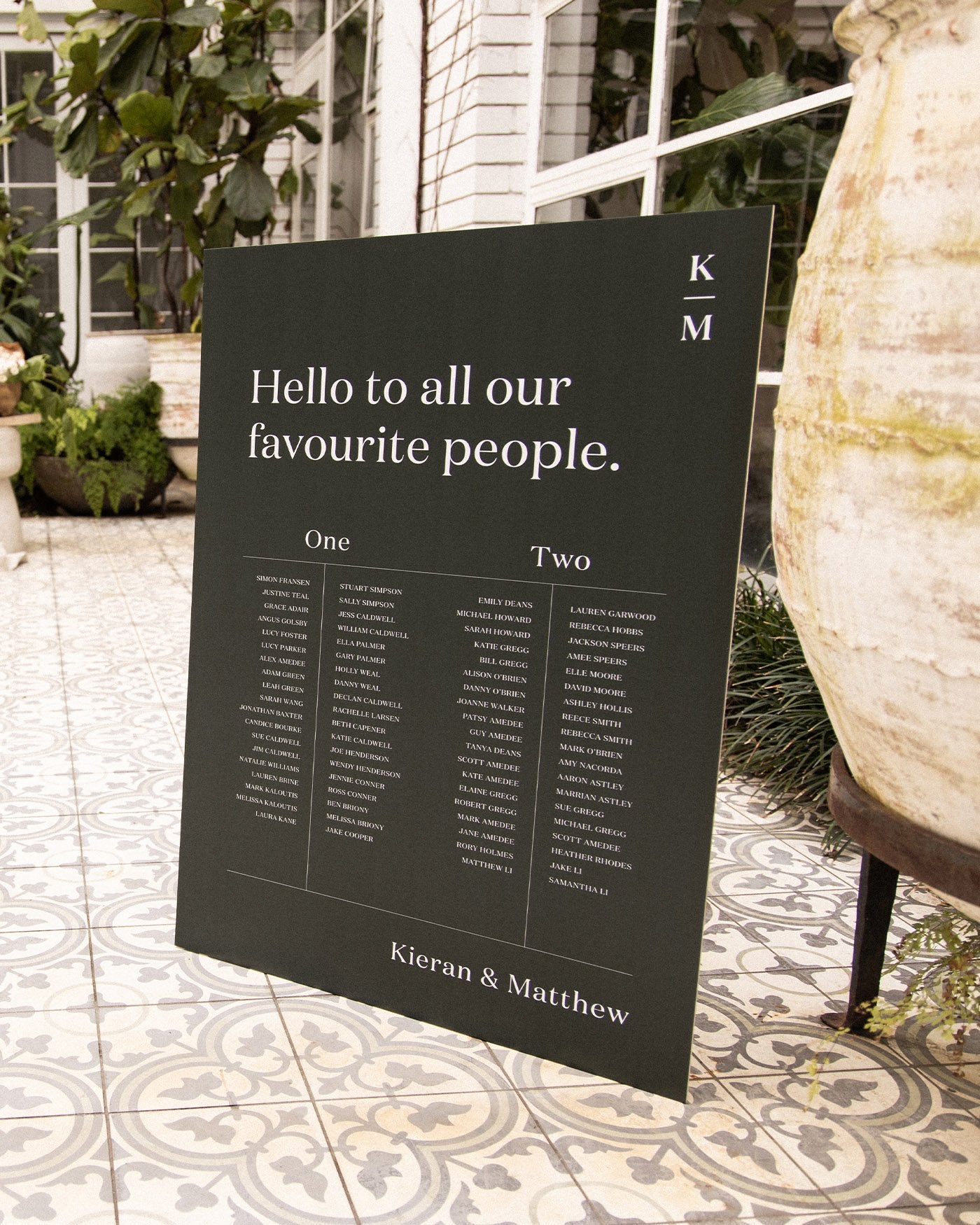 Peppermint Press On the Day Narrative Large Signage Package