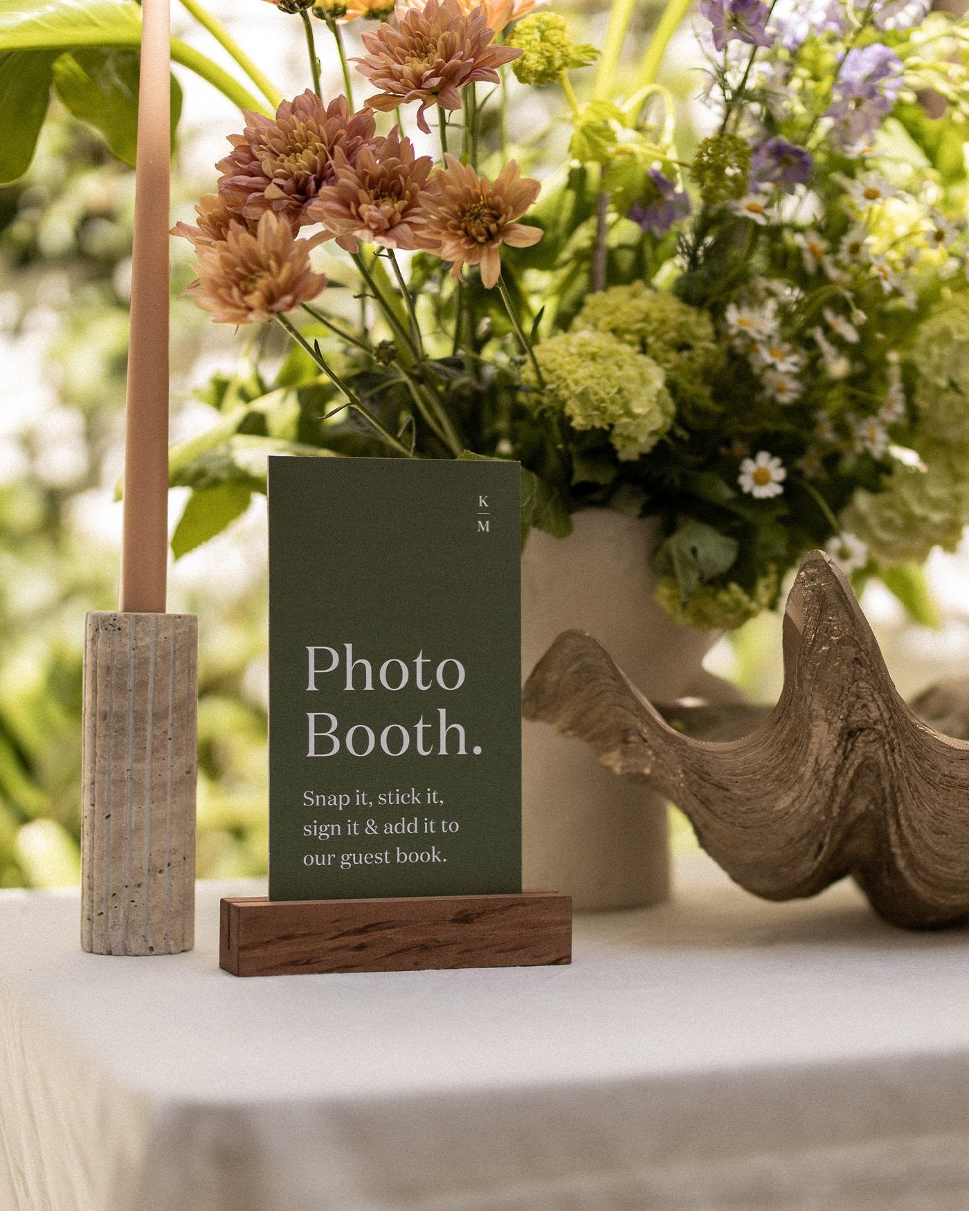 Peppermint Press On the Day Narrative Small Signage