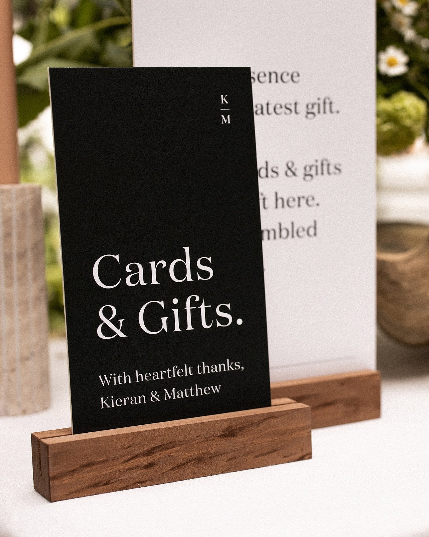 Peppermint Press On the Day Narrative Small Signage