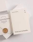 Peppermint Press Stationery Suite Narrative Thank you Card