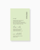 Peppermint Press On the Day Palms Drinks Menu