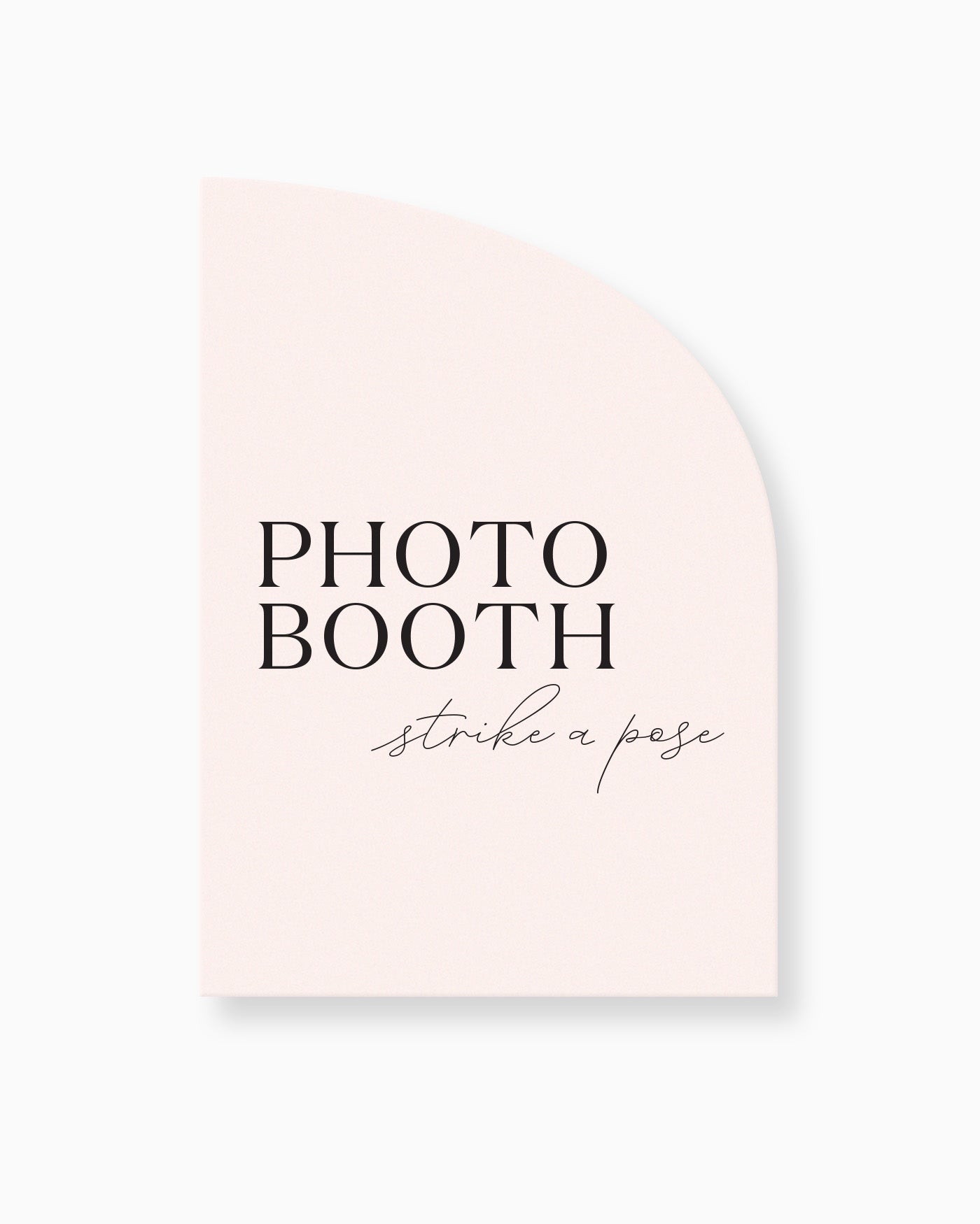 Peppermint Press On the Day Palms Medium Signage