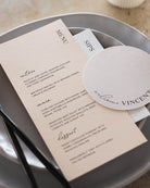 Peppermint Press On the Day Palms Menu