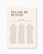 Peppermint Press On the Day Palms Seating Chart