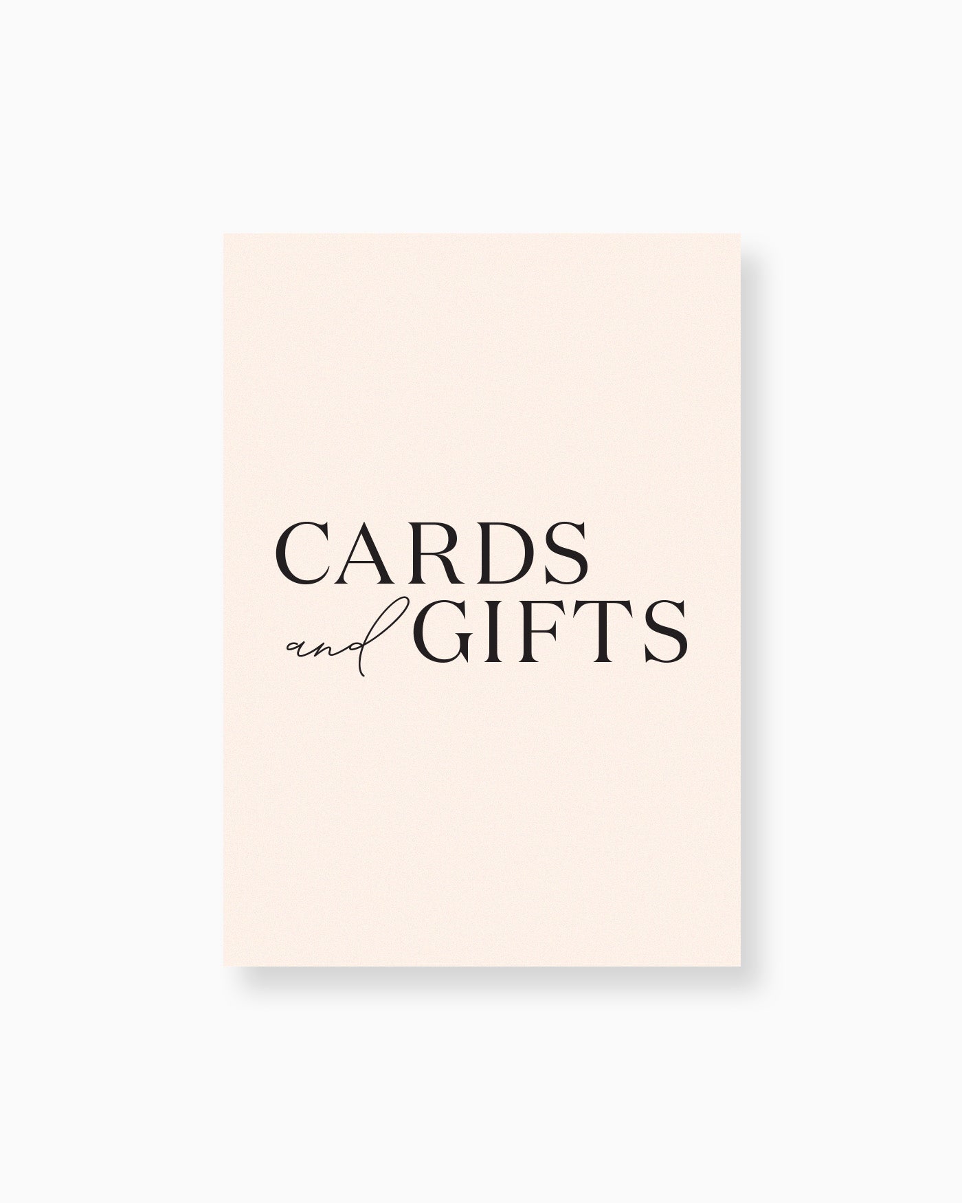 Peppermint Press On the Day Palms Small Signage