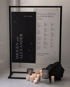 Peppermint Press On the Day Luna Seating Chart