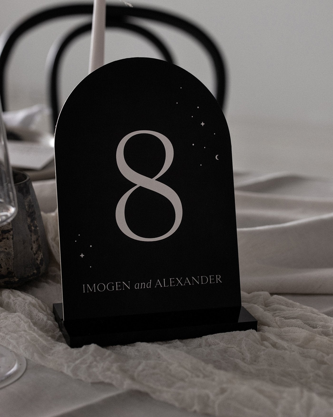 Peppermint Press On the Day Luna Small Signage