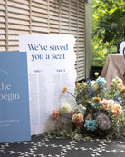 Peppermint Press On the Day Wave Seating Chart