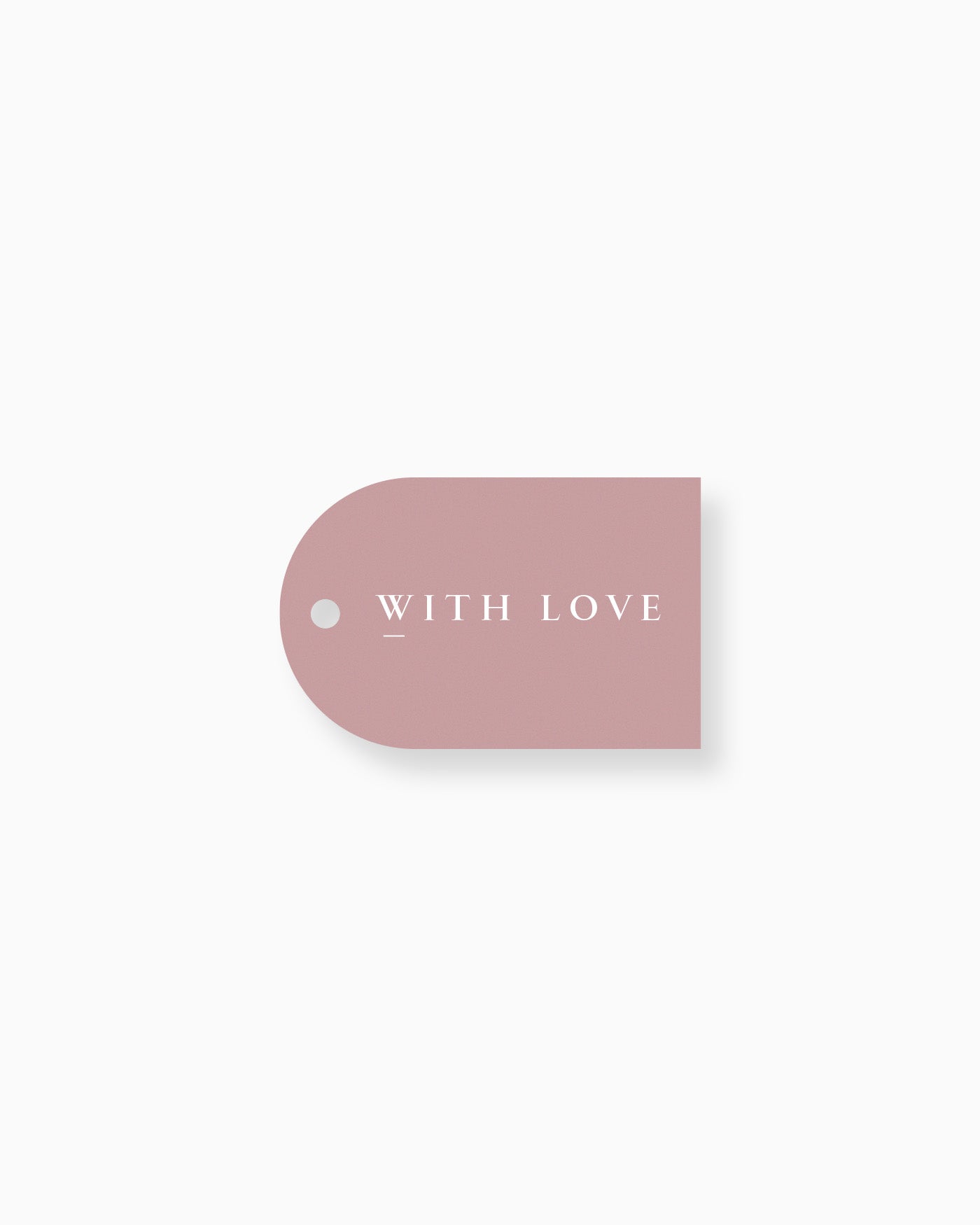 Peppermint Press On the Day Selena Favour Tag