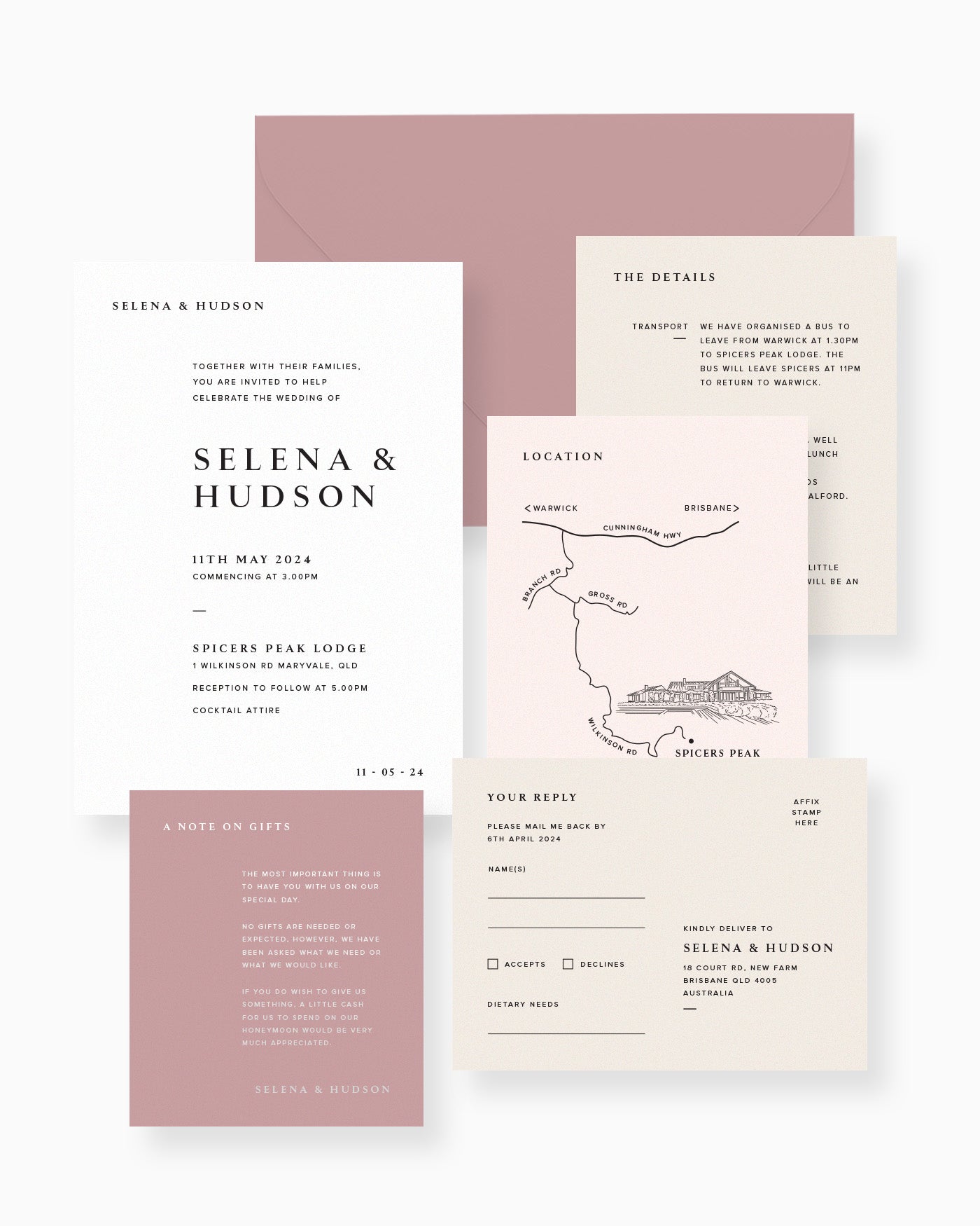 Peppermint Press mws_apo_generated Selena Five Card Package