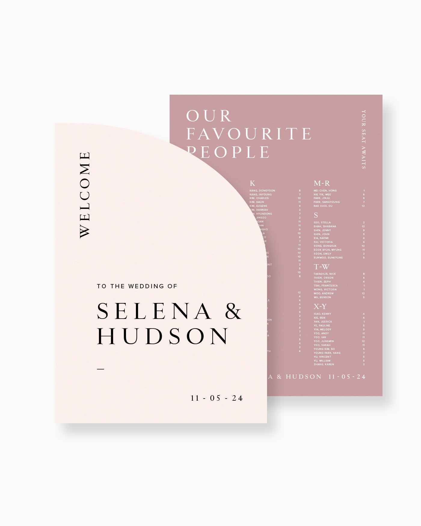 Peppermint Press On the Day Selena Large Signage Package