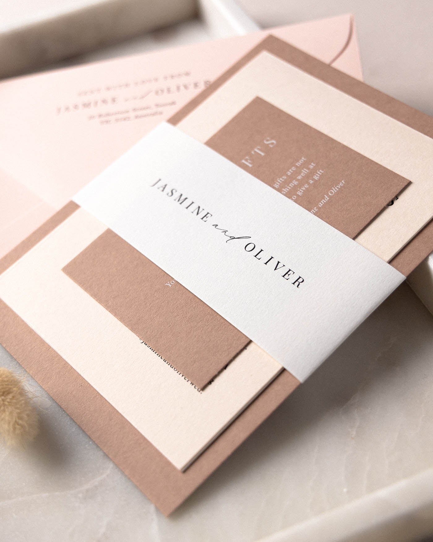 Peppermint Press Stationery Suite Soleil Band