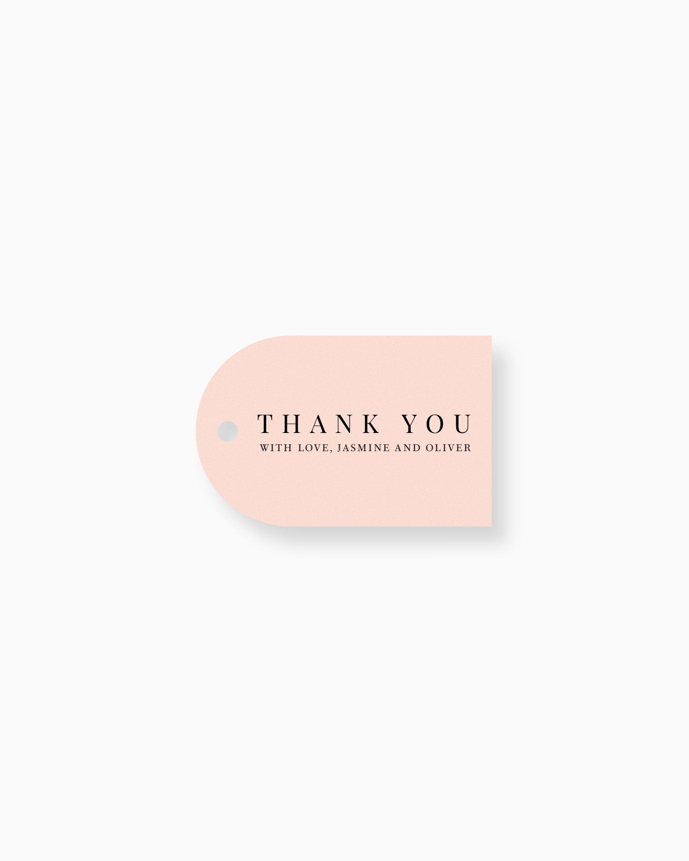 Peppermint Press On the Day Soleil Favour Tag