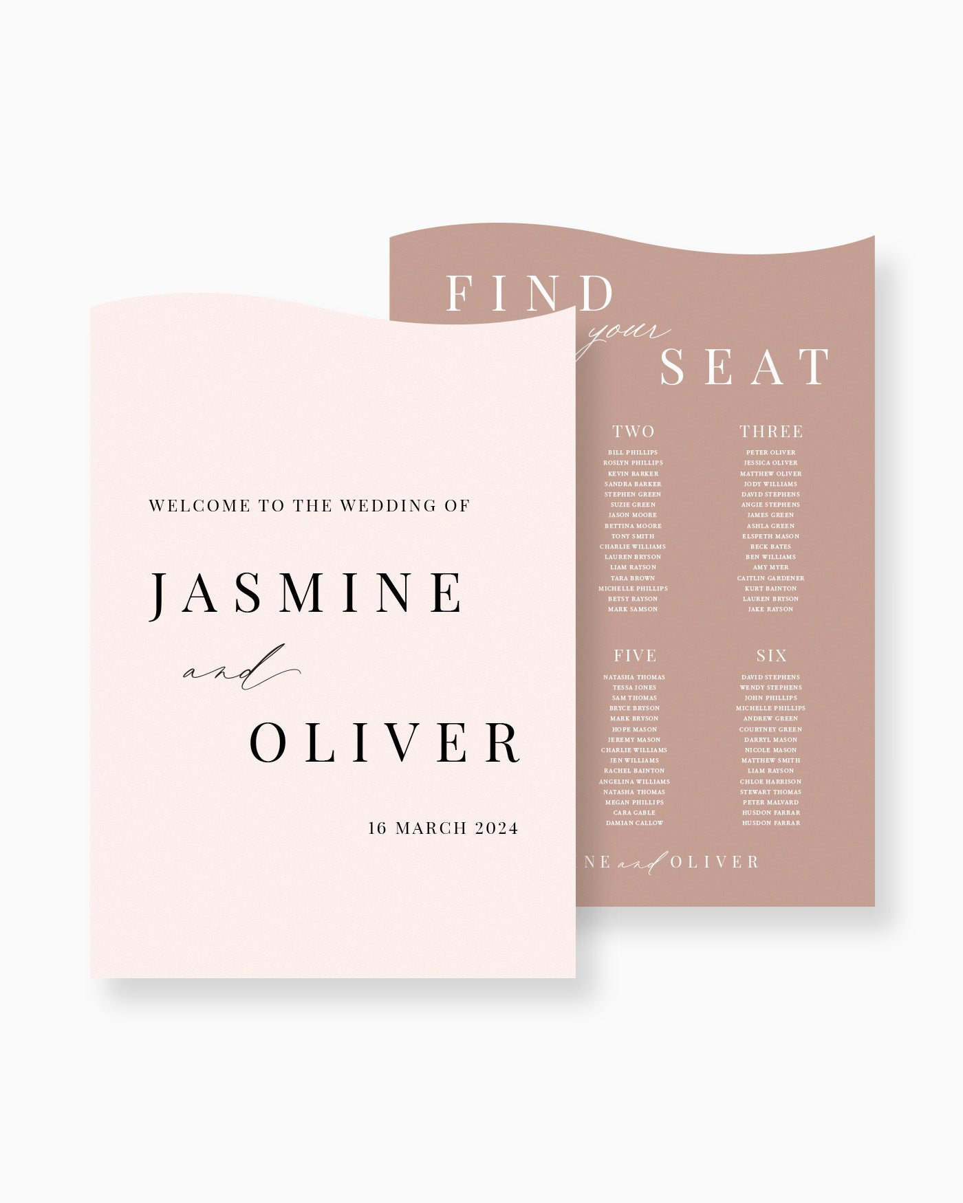 Peppermint Press On the Day Soleil Large Signage Package