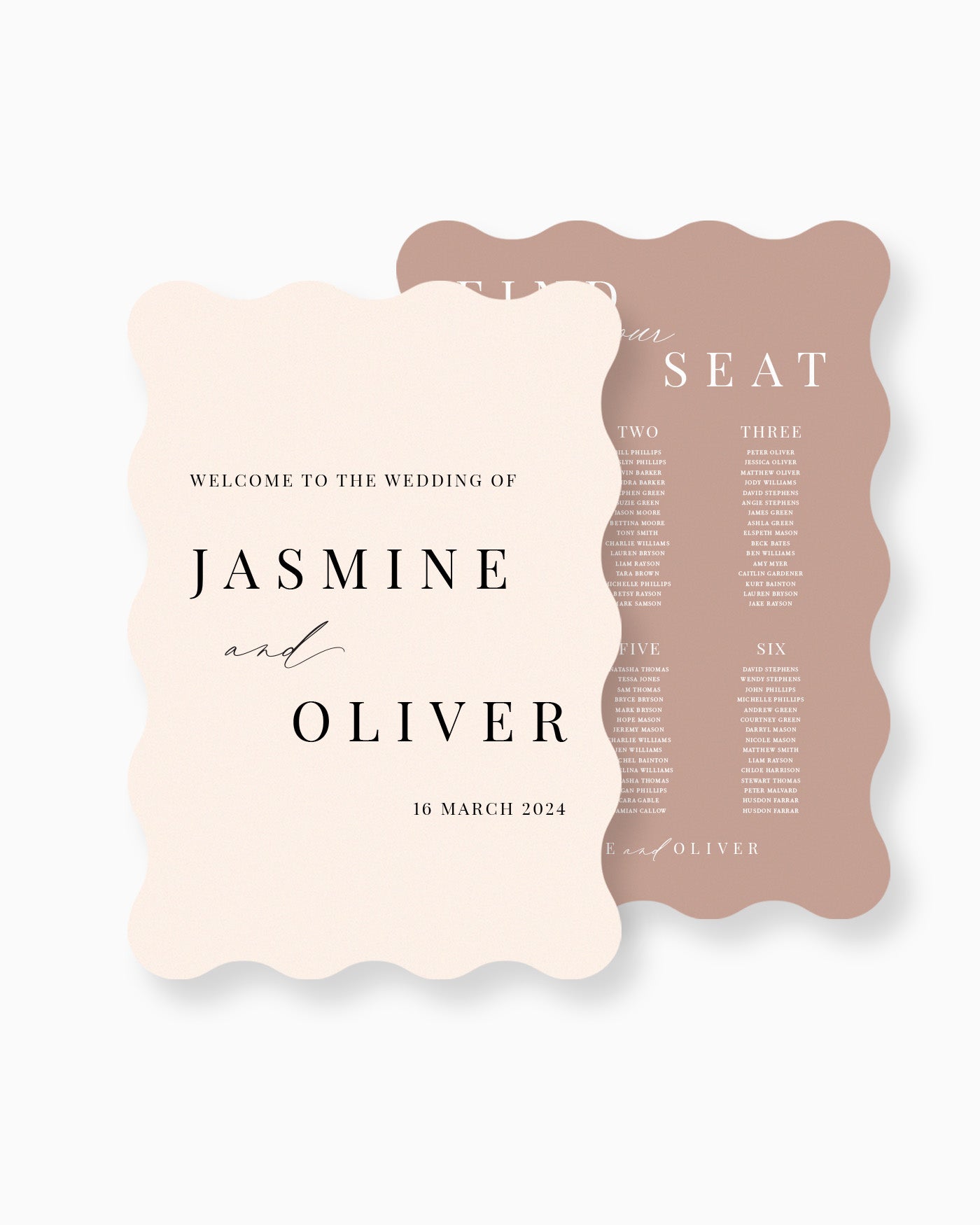 Peppermint Press On the Day Soleil Large Signage Package