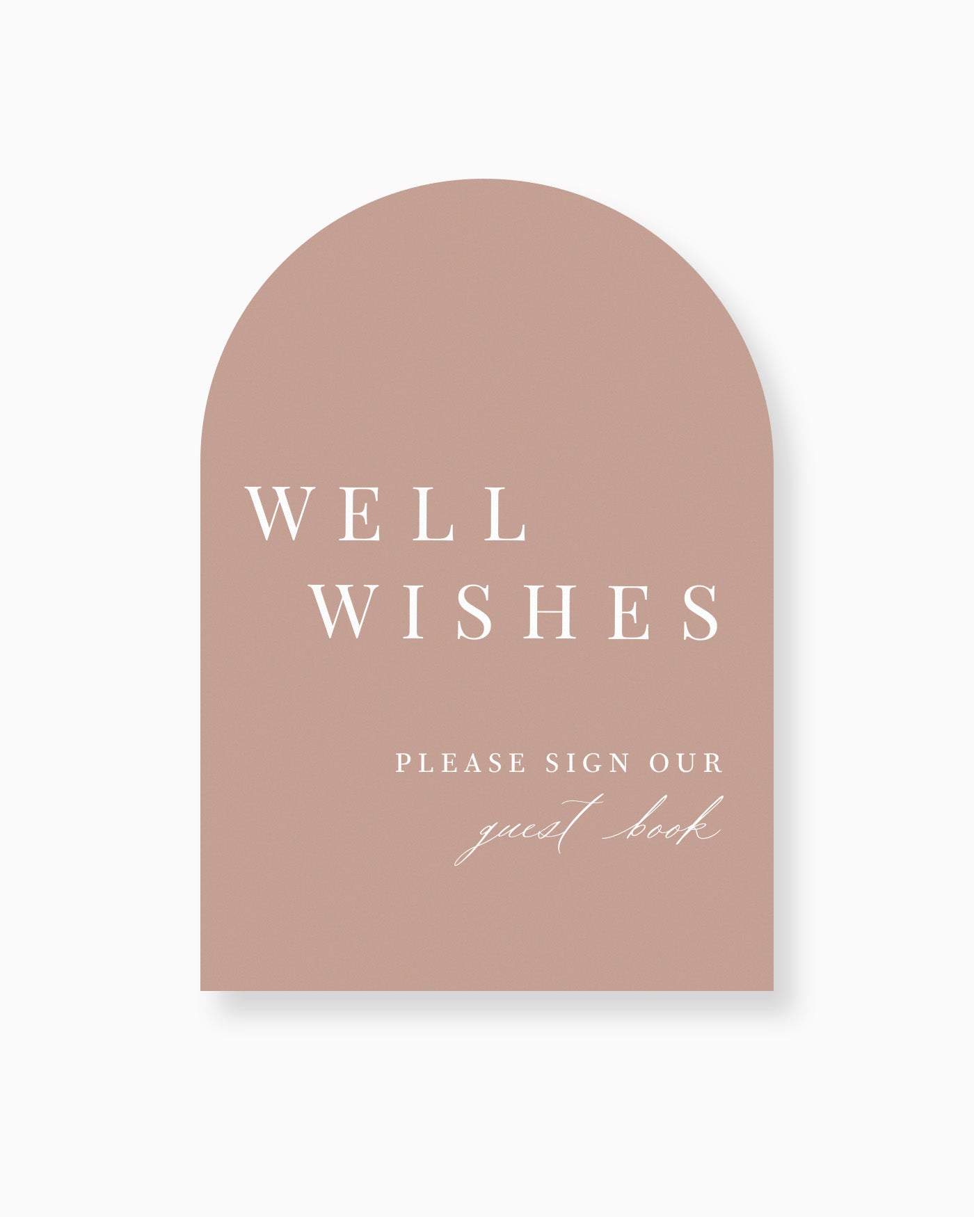 Peppermint Press On the Day Soleil Medium Signage