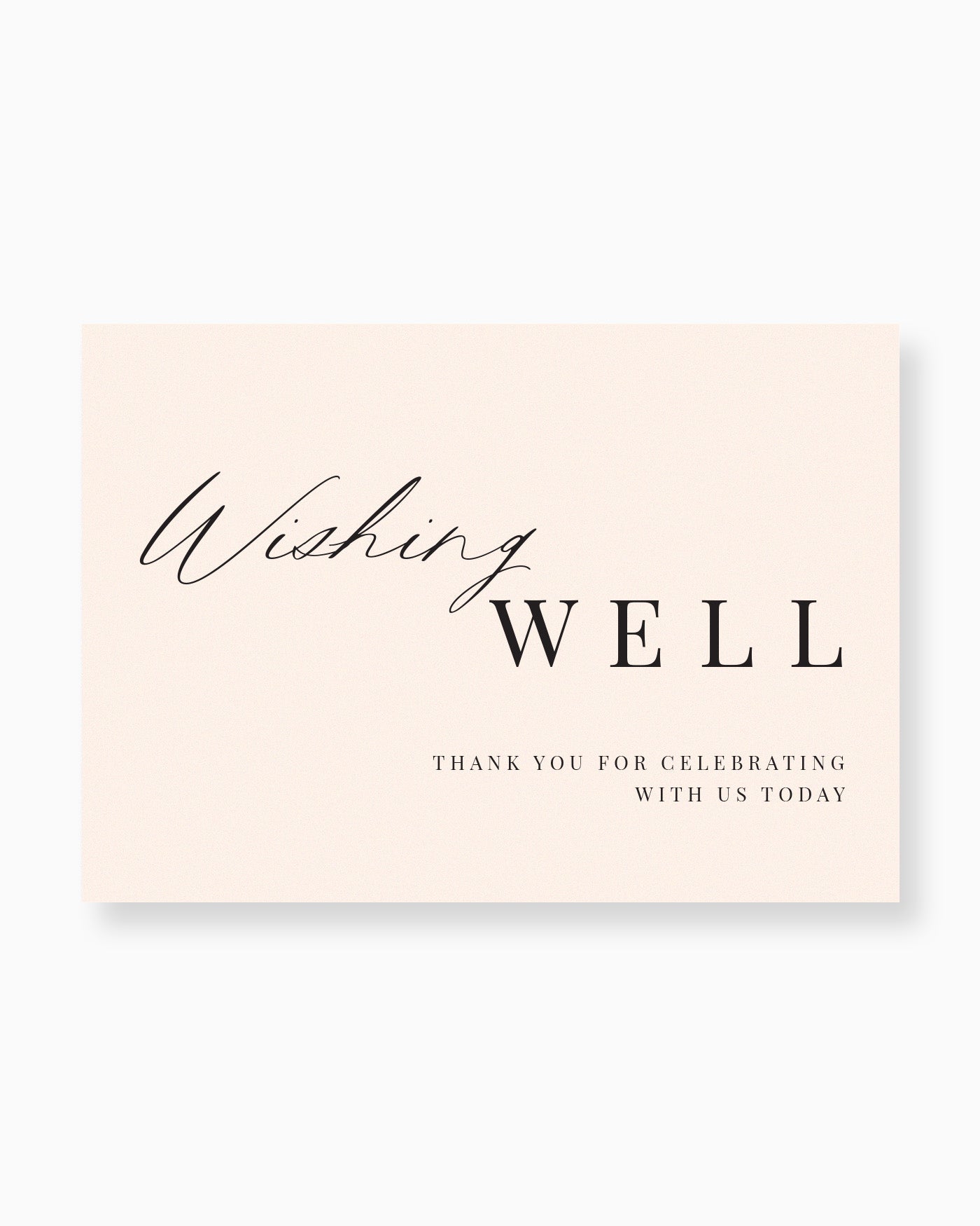 Peppermint Press On the Day Soleil Medium Signage