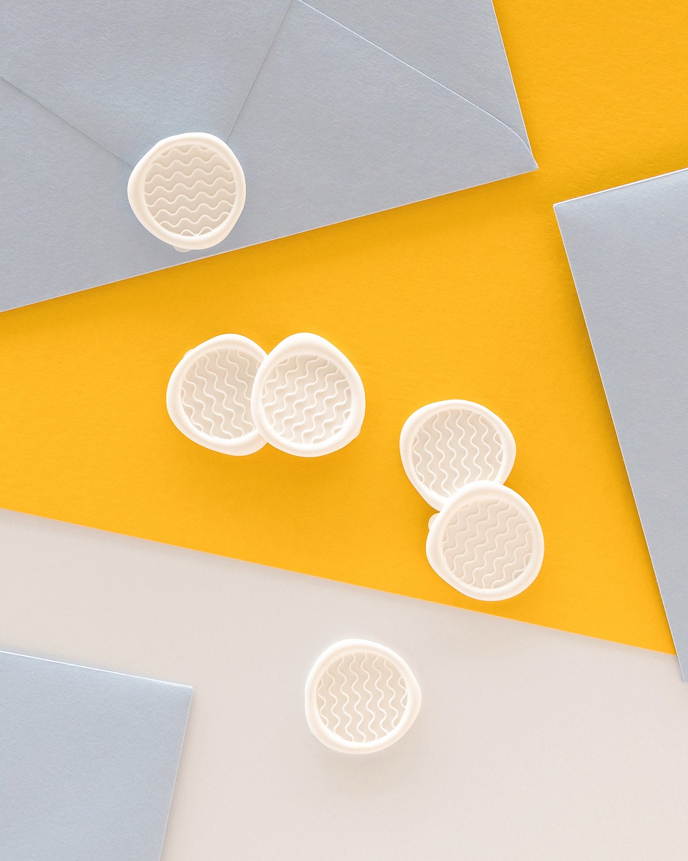 Peppermint Press Stationery Suite Wave Wax Seal