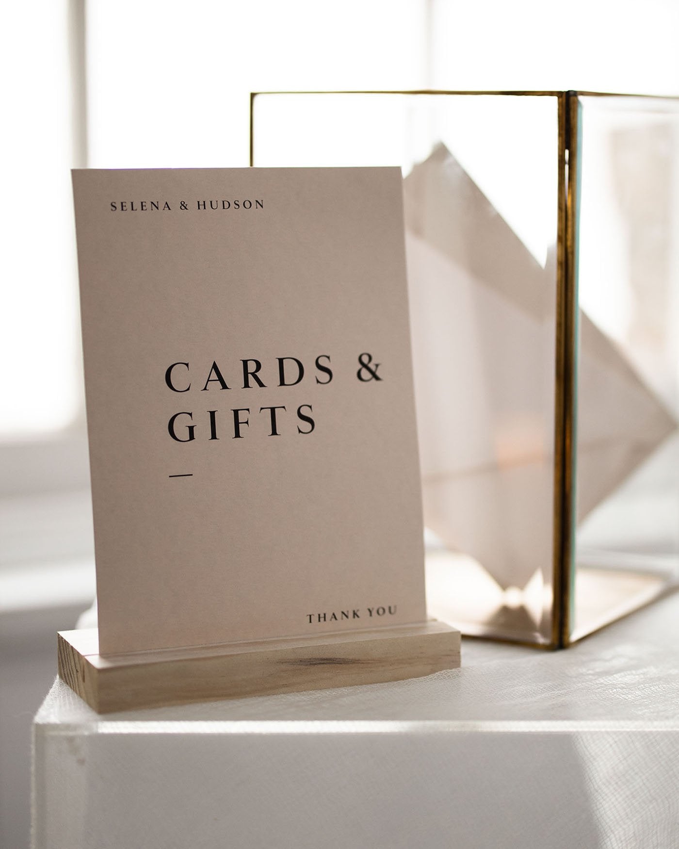 Peppermint Press On the Day Selena Medium Signage